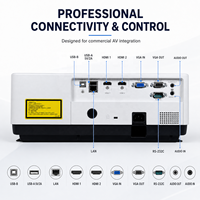 Projecteur laser 4K 7500 lumens 3LCD professionnel pour salle de conférence et salle de classe
