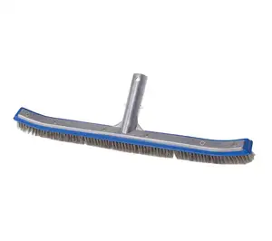 BONNY 18 "スイミングプールクリーニングステンレス钢ワイヤー剛毛壁ブラシアルミ付き - Product Image 1