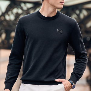 Suéter con logotipo personalizado para hombre, cuello redondo, hilo termosensible que cambia de Color, tejido crómico, suéter de diseñador reactivo al calor para hombre - Product Image 2