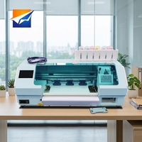 Imprimante d'étiquettes industrielle rouleau à rouleau 350 mm à jet d'encre numérique haute vitesse avec tête XP600
