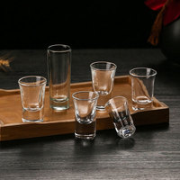 Nouveauté : Verre à shot transparent doré avec logo personnalisé, mini verre à shot