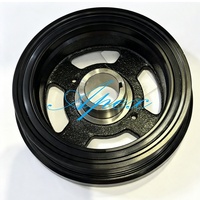 Poulie de vilebrequin 3L 5L pour Hiace Van 1992, Land Cruiser Prado, Hilux 2L HT350, sous-ensemble de poulie 13408-54070 13408-54080