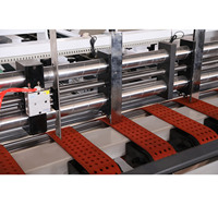 Plieuse automatique Gluer et Stitcher Machine Boîte ondulée Plieuse et Stitcher