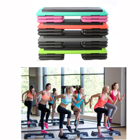 Pédale d'exercice de Fitness, pas aérobique, pas réglable, Yoga, pas aérobique, plate-forme de banc