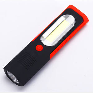 Compact COB LED Magnetic Work Light Red Blue Two Color Options Portable Pocket Inspection Lamp <b>Rechargeable</b> Repair <b>Flashlight</b> - Product Image 4