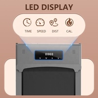 Tapis de course portable pour la maison, pliable sous le bureau, Walking Pad Pro avec design incurvé, entraînement électrique et télécommande