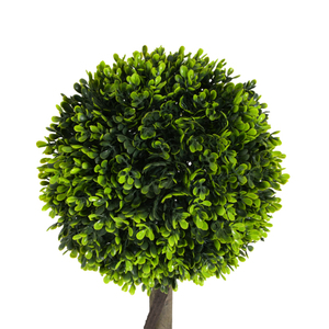Entrepôt USA - Vente Flash Été 2026 - Arbre Artificiel 83CM Style Troène Double Boule (avec Pot en Plastique Noir) - Ensemble de 2 Pièces - Product Image 5