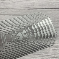 Outil de découpe et d'embossage en métal pour le scrapbooking, la création de cartes et la décoration artisanale d'albums photo