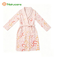 Robes Kimono de Luxe Personnalisées pour Femme, Longueur Genou, en Tricot de Bambou, à Manches Longues, pour la Maison – Nouvelle Collection Printemps