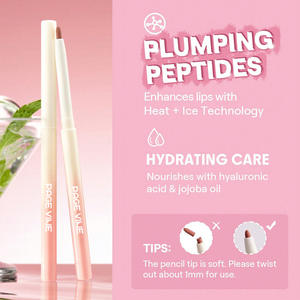 Delineador de Labios Ultrafino, Suave, de Secado Rápido, Larga Duración, Resistente al Agua, Antiadherente, Alta Pigmentación - Product Image 1