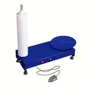 Portable Small <b>Pallets</b> - Manual PE Stretching Film Wrapping Machine for Carton Box Plastic Stretch Film Roll Packaging Machine - Product Image 5