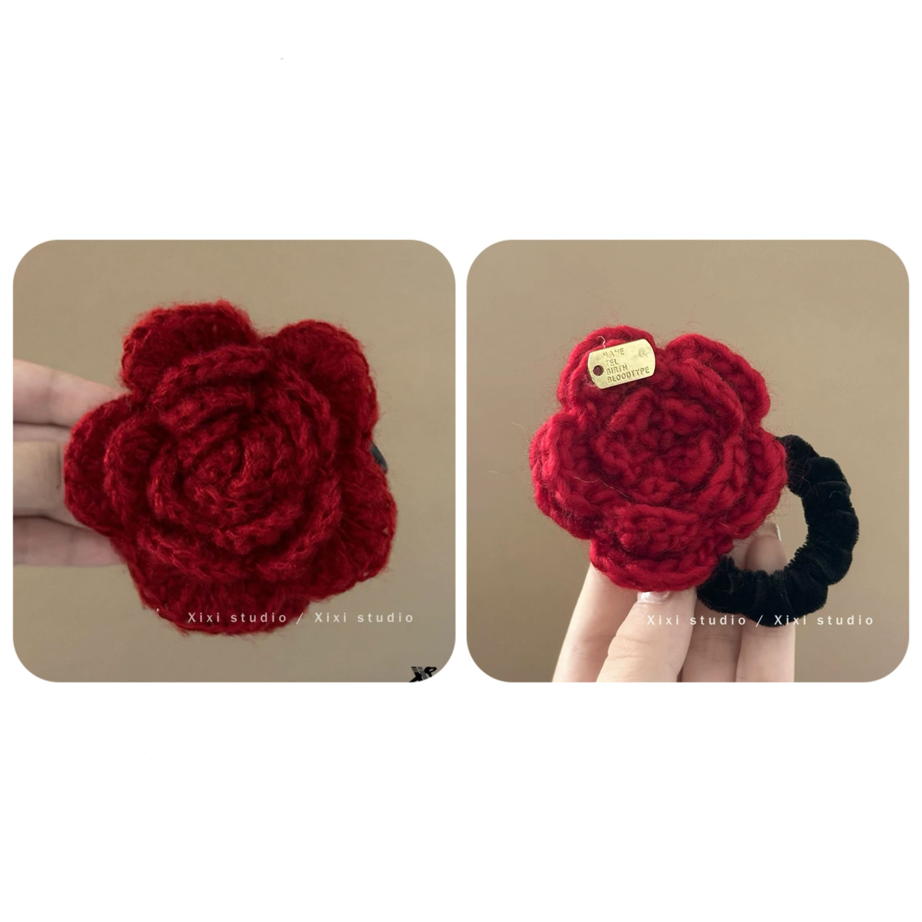 Grab clip 1 piece + hair rope 1 piece