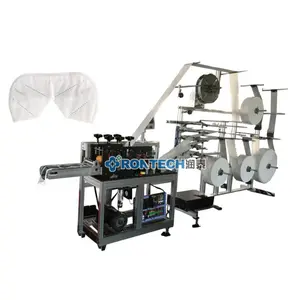 Semi Auto N95 Mask Machine KN95 Mask Blank Machine Nonwoven N95 Mask Making Machine