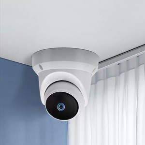 Cámara de Seguridad Domo WiFi HD con Rotación de 360°, Visión Nocturna y Monitoreo Remoto - Product Image 1