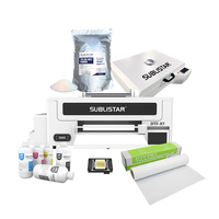 Imprimante DTF à jet d'encre automatique A3 de 13 pouces XP600 avec four de séchage à agitateur pour textile multifonction
