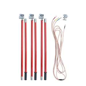 high Voltage short circuit discharge grounding Bar strip grounding conductor / copper earthing wire