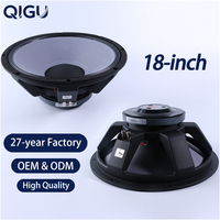 Système de haut-parleurs de ligne active pour extérieur bQP18-032, enceintes 18 pouces, équipement audio, subwoofer passif à bobine vocale de 100 mm, système de sonorisation à cornes.
