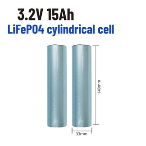Batterie lithium LFP bon marché pour le marché indien, cellule cylindrique Lifepo4 32140 33140 15a 15ah 20ah avec BIS 33140 3.2V 15ah LFP - Product Image 5