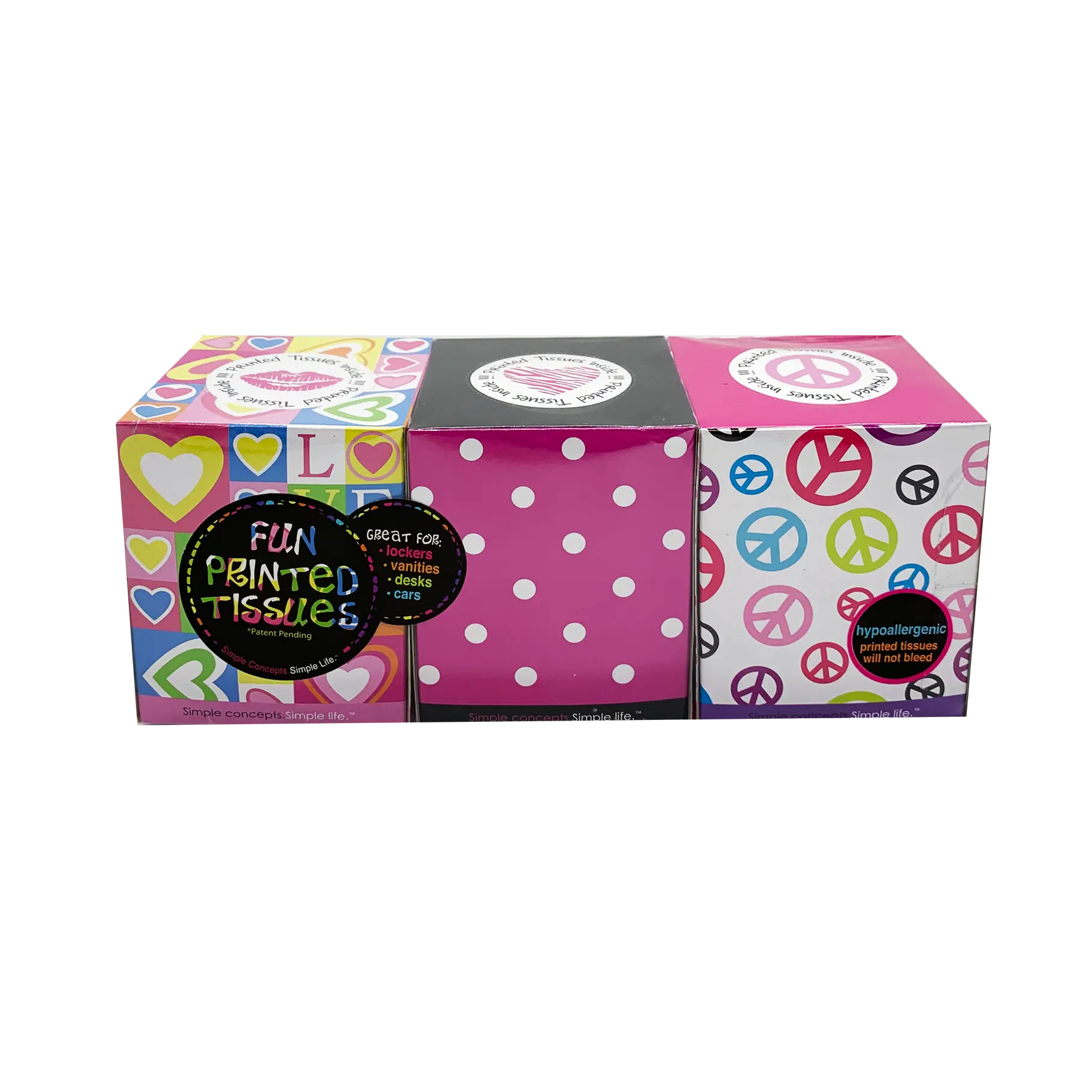 High quality custom logo tissue paper mini tissue box