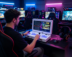 Máquina <span class=keywords><strong>Arcade</strong></span> Extra Grande con Pantalla de 24 Pulgadas, 30000 Juegos, Pandora Box DX, Consola <span class=keywords><strong>Arcade</strong></span> Retro Plegable para 2 Jugadores, para el Hogar o Bar - Product Image 4