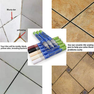 Stylo de rénovation <span class=keywords><strong>pour</strong></span> joints de carrelage, stylo de réparation <span class=keywords><strong>pour</strong></span> joints de carrelage, <span class=keywords><strong>marqueur</strong></span> de réparation <span class=keywords><strong>pour</strong></span> les murs et les sols en carrelage - Product Image 6