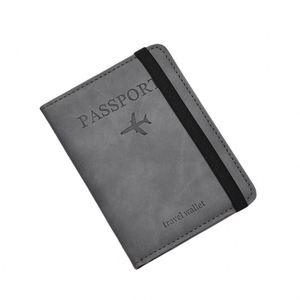 Porta Pasaportes Personalizable, Funda de Pasaporte Delgada y Portátil de Cuero PU, Porta Tarjetas - Product Image 4