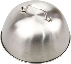 Stainless Steel Grill Melting Burger Dome for <b>BBQ</b> <b>Tools</b> Melting Cheese - Product Image 1