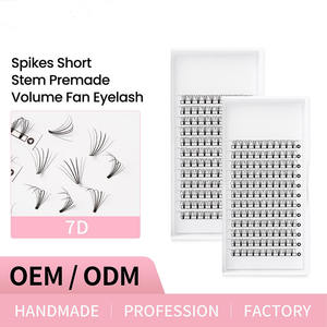 ขนตา<span class=keywords><strong>ปลอม</strong></span>สำเร็จรูป 10D 12D สีดำเข้ม แบบก้านสั้น ขนตา<span class=keywords><strong>ปลอม</strong></span>แบบพัด ขนตา<span class=keywords><strong>ปลอม</strong></span>แบบนุ่ม - Product Image 2