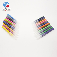 Capuchon Transparent professionnel en plastique dessin aquarelle feutre stylo ensemble pointe fine couleur marqueurs pour usage scolaire