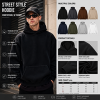 Sweat-shirts personnalisés pour hommes 100% coton, poids lourd, haute qualité, impression en relief, streetwear oversize, pull-over, automne, brodé