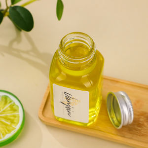 แก้วช็อตทรงเหลี่ยมฝรั่งเศสใสคุณภาพพรีเมียม ขนาด 2 ออนซ์ ขวดน้ำผลไม้แบบกด ขวดขิงพร้อมฝาปิด - Product Image 3