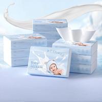 Meilleur lait doux crème bébé papier lotion mouchoirs en papier super confortable pour les patients atteints de rhinite usage domestique mouchoirs en boîte