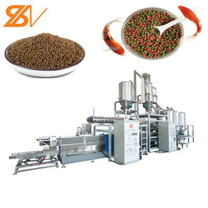フローティングシンキングエビペレット魚食品押出機用大容量自動魚飼料生産ライン - Product Image 3