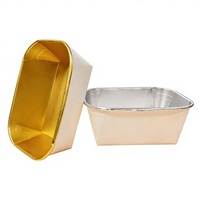Boîte rigide rectangulaire jetable personnalisée en PE, résistante à l'eau et à la graisse, de qualité alimentaire, pour emballage à emporter, salades, sushis, pain