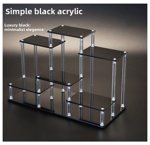 Expositor Acrílico Transparente Multicapa con Escalones para Figuras, Teteras y Perfumes - Altura de Estante de 5 cm - Product Image 4