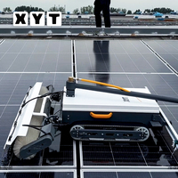 Robot de nettoyage solaire autonome à technologie avancée, le plus efficace, pour panneaux solaires, fonctionnant 24h/24 et 7j/7
