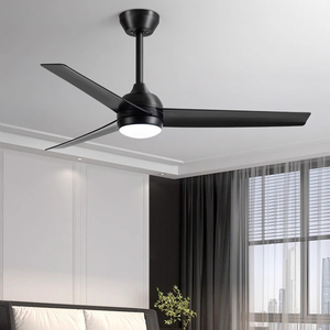 Quạt Trần 52 inch với ánh sáng và từ xa quạt trần điện với ba tốc độ gió và động cơ đồng im lặng ba lưỡi ABS - Product Image 3