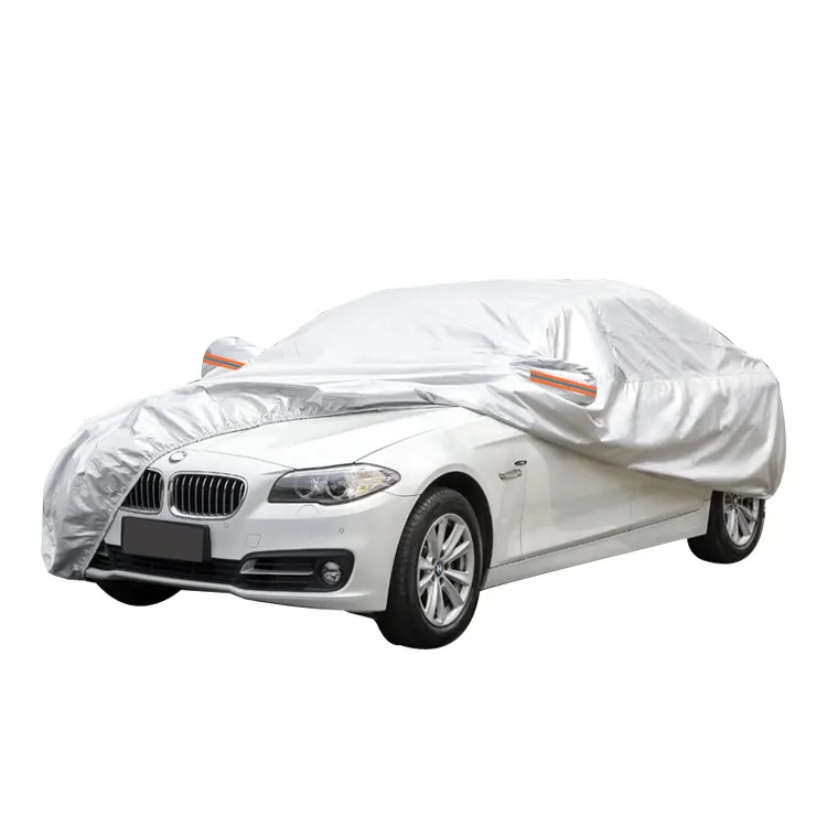 Cheap Price Cover Car Waterproof Transparent Wellfit Car Cover 120V Windshield Sunshade UV Silver Car Cover