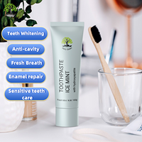 Dentifrice pour enfants anti-caries blanchissant sans SLS/douleurs de dosage/diabète (SLS/DOS/DIAB) à base de nano-hydroxyapatite, saveur pastèque