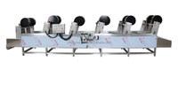 110V Goedkope Groente Dehydrator 3M Nieuw Model Industriële Groente Fruit Was- Reinigings- en Droogapparatuur
