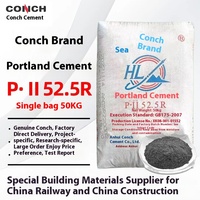 Ciment Conch Original Haute Qualité 52.5R, Sac Unique de 50kg, Authentique pour la Construction et l'Industrie
