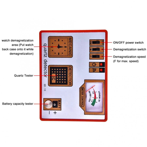Uhr Ent magneti sierer Zeitmesser Batterie kapazität Puls Quarz Uhrwerk Korrektor <span class=keywords><strong>Tester</strong></span> Detektor Uhr Reparatur werkzeug Uhrmacher - Product Image 2