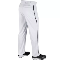 Celana Baseball Pria Panjang Motif Garis Grosir Logo Kustom Putih Sublimasi Pakaian Olahraga Seragam Baseball Pria