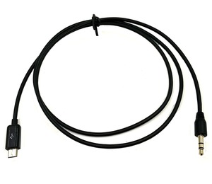 Câble audio micro-USB 3,5 mm tressé compatible avec Samsung <span class=keywords><strong>Galaxy</strong></span> S3 I9300 <span class=keywords><strong>S2</strong></span> <span class=keywords><strong>I9100</strong></span> I9220 pour voitures, ordinateurs et caméras - Product Image 2