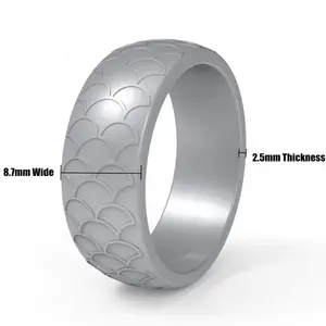 Pair of Body Slimming Silicone Magnetic Toe Rings Lose Weight