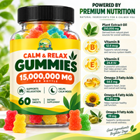 Gummies Naturelles au Chanvre Lifegarden Saveur Fruits Vitamines Extrait d'Huile Complément Alimentaire Suppléments à Base de Plantes avec un Concept de Gomme Comestible