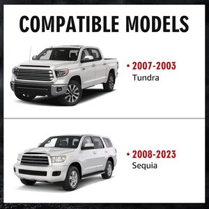 Chất lượng cao phía trước trên Hợp kim nhôm rèn tay điều khiển cho 2-4 "thang máy cho 2007-2021 Toyota Tundra 2008-2023 Sequoia - Product Image 2