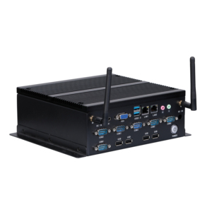 ELSKY QM9700H PC industrial Core <span class=keywords><strong>I7</strong></span> 7gen Mini computadora sin ventilador 6COM 2 * DDR3 2LAN 6COM 1 * MSATA 2USB3.0 6USB2.0 1 * VGA IPC6100 - Product Image 5