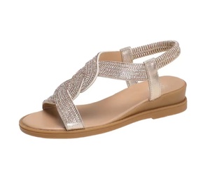 MYway, venta al por mayor de <span class=keywords><strong>China</strong></span>, zapatos de Punta abierta de alta calidad para mujer, zapatillas planas informales para exteriores para mujer, Sandalias cómodas para mujer