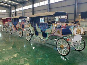 Carruaje Eléctrico Princesa Cenicienta de Zhenda China para Bodas Reales y Turismo, Capacidad para 6 Personas, Color Personalizable - Product Image 5